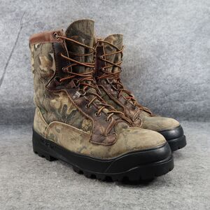 Danner Boots Mens 7 Combat Hunting Waterproof 600g Insulated Camo Outdoor Retro